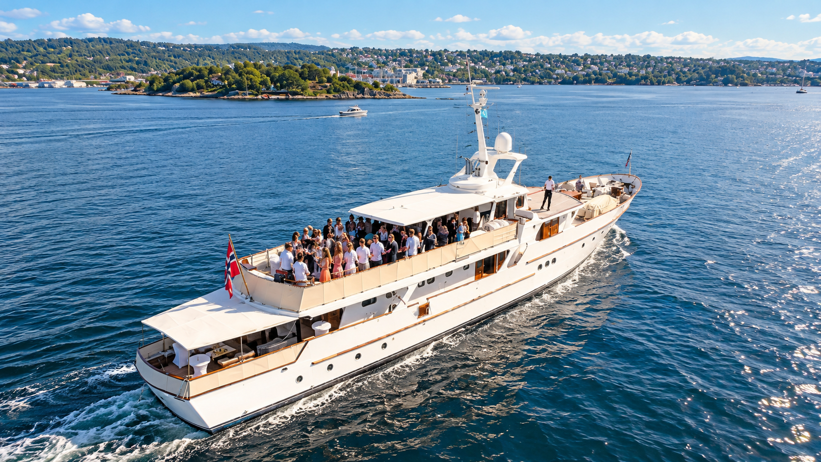 Lilja private charter boat in Norway