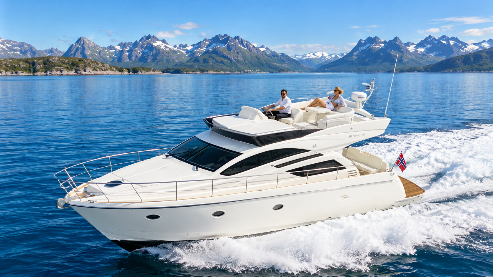Emma private charter boat in Norway