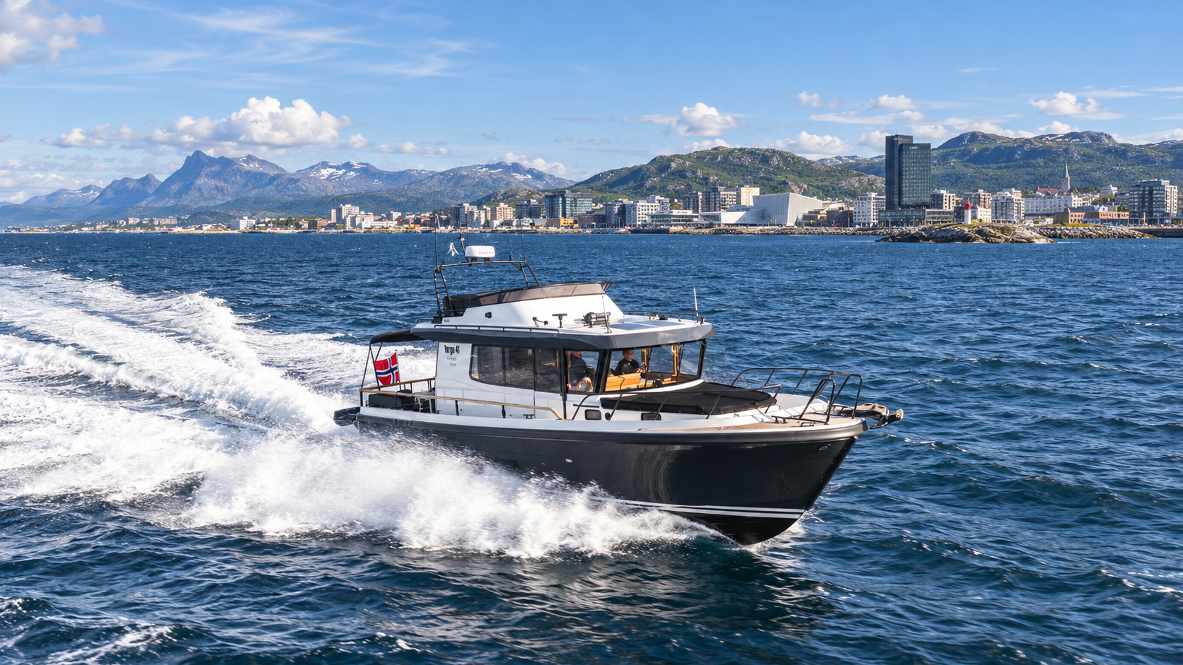 Silje private charter boat in Norway