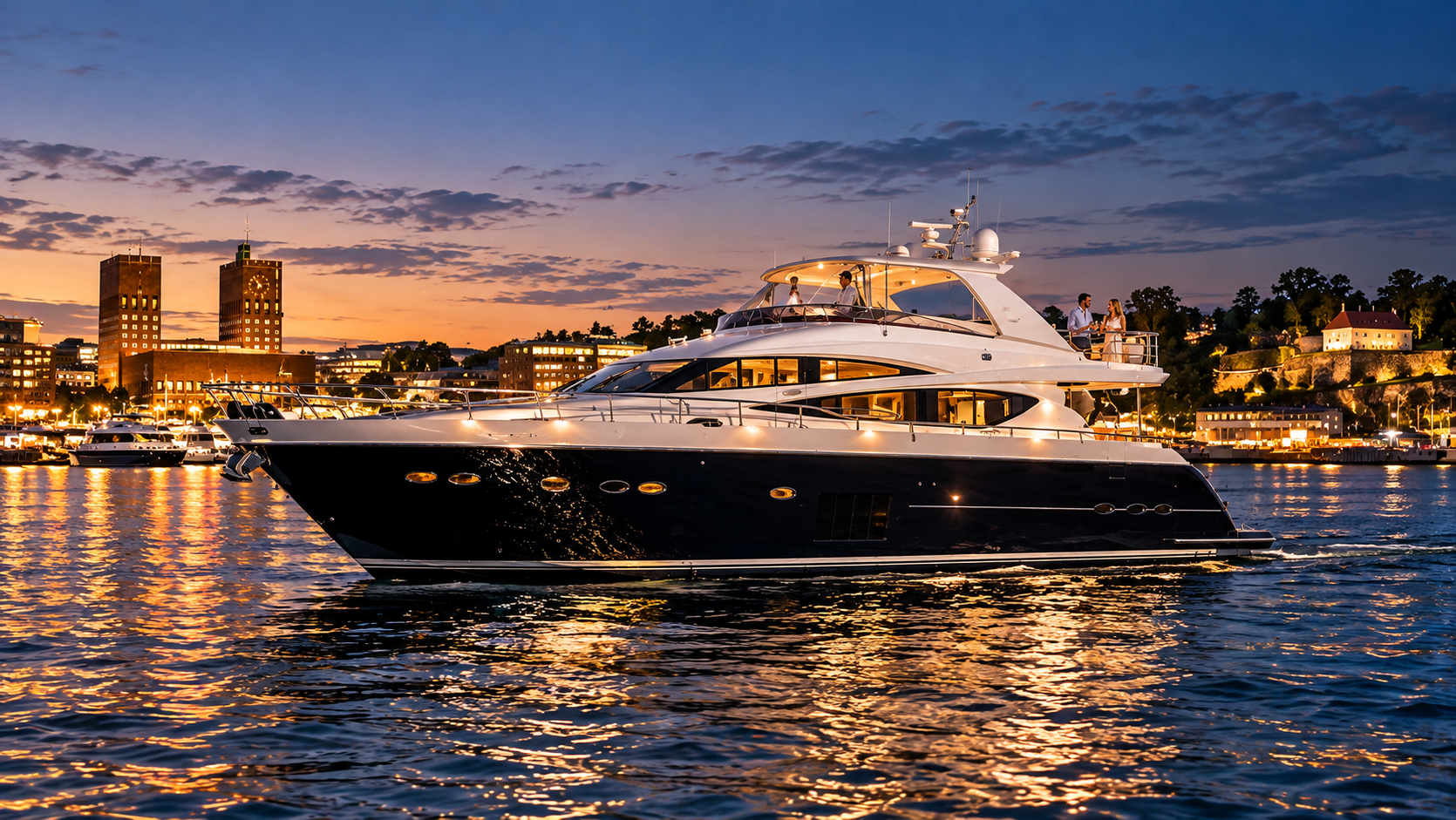 Randi private charter boat in Norway